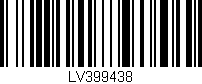 Código de barras (EAN, GTIN, SKU, ISBN): 'LV399438'