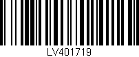 Código de barras (EAN, GTIN, SKU, ISBN): 'LV401719'