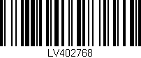Código de barras (EAN, GTIN, SKU, ISBN): 'LV402768'