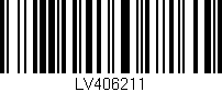 Código de barras (EAN, GTIN, SKU, ISBN): 'LV406211'