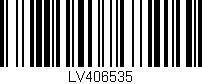 Código de barras (EAN, GTIN, SKU, ISBN): 'LV406535'