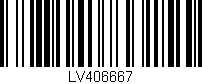 Código de barras (EAN, GTIN, SKU, ISBN): 'LV406667'