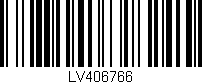 Código de barras (EAN, GTIN, SKU, ISBN): 'LV406766'