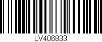 Código de barras (EAN, GTIN, SKU, ISBN): 'LV406833'