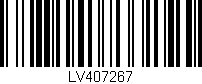 Código de barras (EAN, GTIN, SKU, ISBN): 'LV407267'