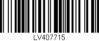 Código de barras (EAN, GTIN, SKU, ISBN): 'LV407715'