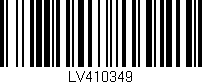 Código de barras (EAN, GTIN, SKU, ISBN): 'LV410349'