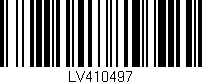 Código de barras (EAN, GTIN, SKU, ISBN): 'LV410497'