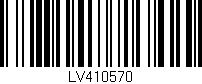 Código de barras (EAN, GTIN, SKU, ISBN): 'LV410570'