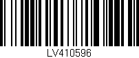 Código de barras (EAN, GTIN, SKU, ISBN): 'LV410596'