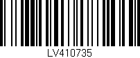 Código de barras (EAN, GTIN, SKU, ISBN): 'LV410735'