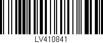 Código de barras (EAN, GTIN, SKU, ISBN): 'LV410841'