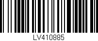 Código de barras (EAN, GTIN, SKU, ISBN): 'LV410885'