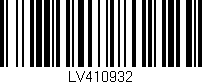 Código de barras (EAN, GTIN, SKU, ISBN): 'LV410932'