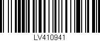 Código de barras (EAN, GTIN, SKU, ISBN): 'LV410941'