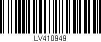 Código de barras (EAN, GTIN, SKU, ISBN): 'LV410949'