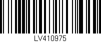 Código de barras (EAN, GTIN, SKU, ISBN): 'LV410975'