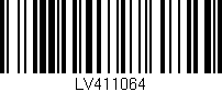 Código de barras (EAN, GTIN, SKU, ISBN): 'LV411064'