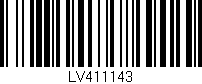 Código de barras (EAN, GTIN, SKU, ISBN): 'LV411143'