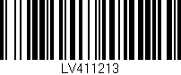 Código de barras (EAN, GTIN, SKU, ISBN): 'LV411213'