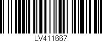 Código de barras (EAN, GTIN, SKU, ISBN): 'LV411667'