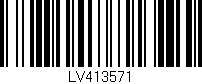 Código de barras (EAN, GTIN, SKU, ISBN): 'LV413571'