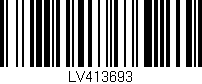 Código de barras (EAN, GTIN, SKU, ISBN): 'LV413693'