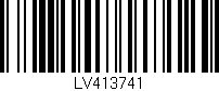 Código de barras (EAN, GTIN, SKU, ISBN): 'LV413741'