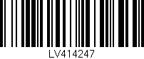 Código de barras (EAN, GTIN, SKU, ISBN): 'LV414247'