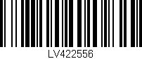 Código de barras (EAN, GTIN, SKU, ISBN): 'LV422556'
