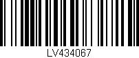 Código de barras (EAN, GTIN, SKU, ISBN): 'LV434067'