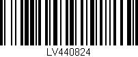 Código de barras (EAN, GTIN, SKU, ISBN): 'LV440824'