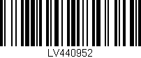 Código de barras (EAN, GTIN, SKU, ISBN): 'LV440952'