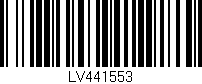 Código de barras (EAN, GTIN, SKU, ISBN): 'LV441553'