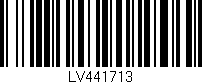 Código de barras (EAN, GTIN, SKU, ISBN): 'LV441713'