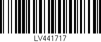 Código de barras (EAN, GTIN, SKU, ISBN): 'LV441717'