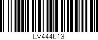 Código de barras (EAN, GTIN, SKU, ISBN): 'LV444613'