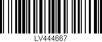 Código de barras (EAN, GTIN, SKU, ISBN): 'LV444667'