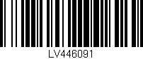 Código de barras (EAN, GTIN, SKU, ISBN): 'LV446091'