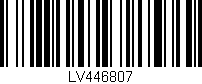 Código de barras (EAN, GTIN, SKU, ISBN): 'LV446807'