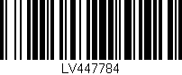 Código de barras (EAN, GTIN, SKU, ISBN): 'LV447784'