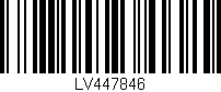 Código de barras (EAN, GTIN, SKU, ISBN): 'LV447846'