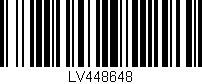 Código de barras (EAN, GTIN, SKU, ISBN): 'LV448648'