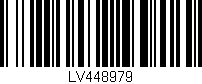 Código de barras (EAN, GTIN, SKU, ISBN): 'LV448979'