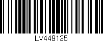 Código de barras (EAN, GTIN, SKU, ISBN): 'LV449135'