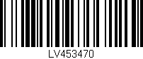 Código de barras (EAN, GTIN, SKU, ISBN): 'LV453470'