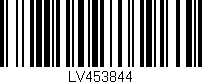 Código de barras (EAN, GTIN, SKU, ISBN): 'LV453844'