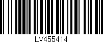 Código de barras (EAN, GTIN, SKU, ISBN): 'LV455414'