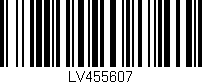 Código de barras (EAN, GTIN, SKU, ISBN): 'LV455607'
