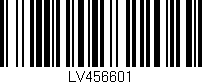 Código de barras (EAN, GTIN, SKU, ISBN): 'LV456601'